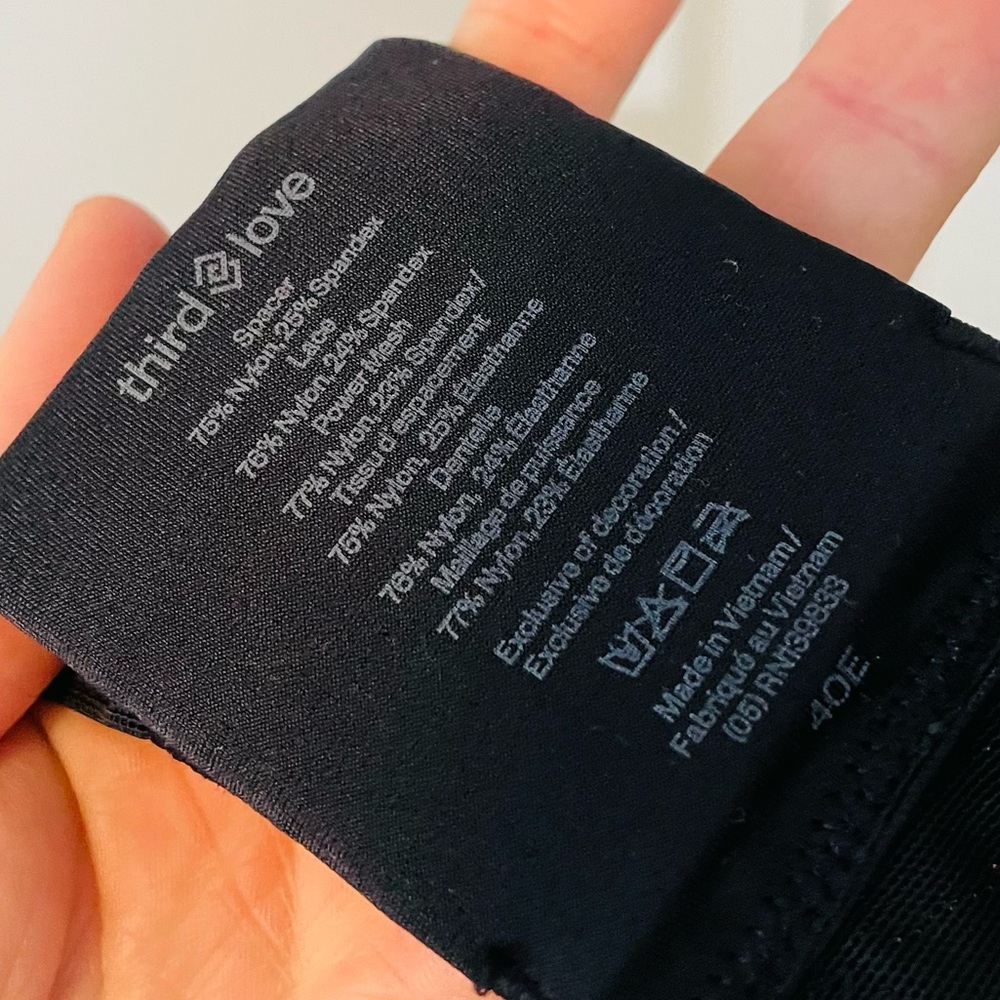 Thirdlove Wireless Crossover Minimizer Bra 40e - image 8